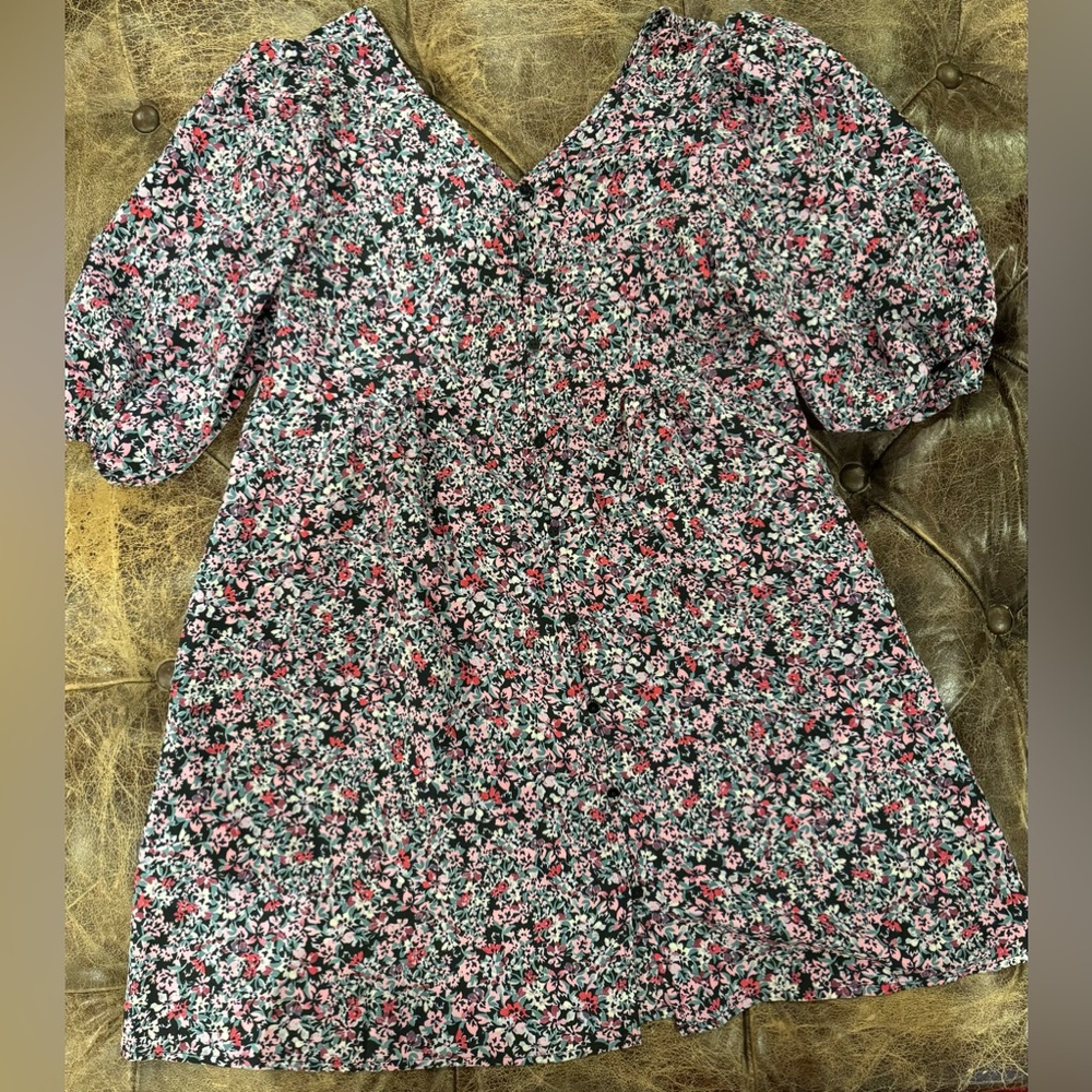 Girls Floral Zara Dress Size 13-14yrs